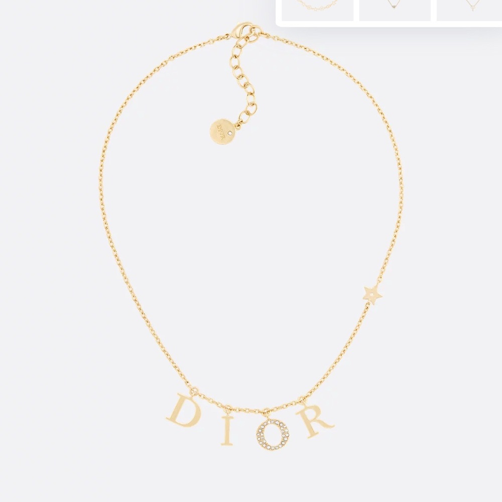 Dior Gold Necklace
